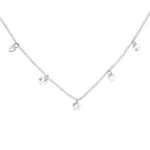 SILVER CRYSTAL DROP