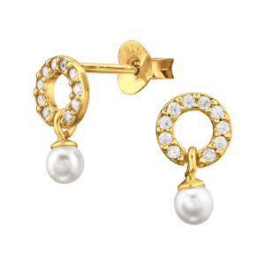 PEARL DROP STUDS
