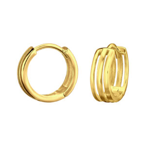 TRIPLE LINE HOOPS